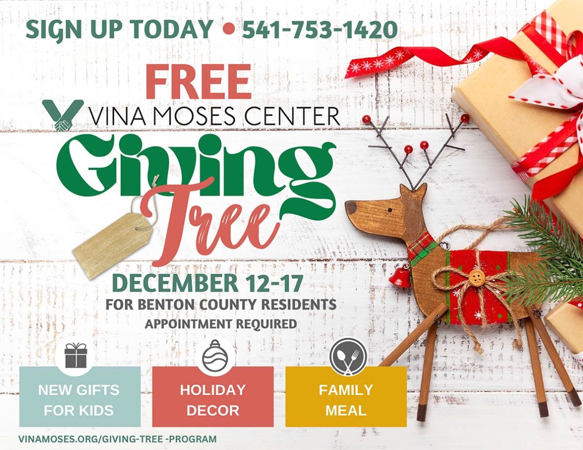 Vina Moses Center Giving Tree (December 12-17)