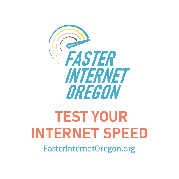 Oregon Broadband Survey sticker