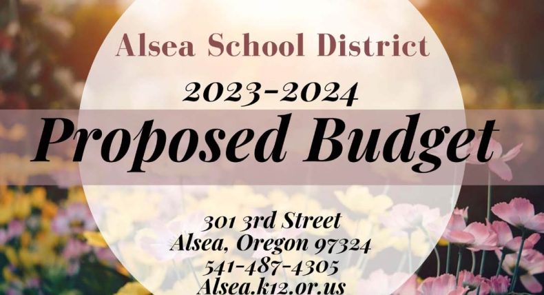 Alsea Proposed Budget 2023-2024