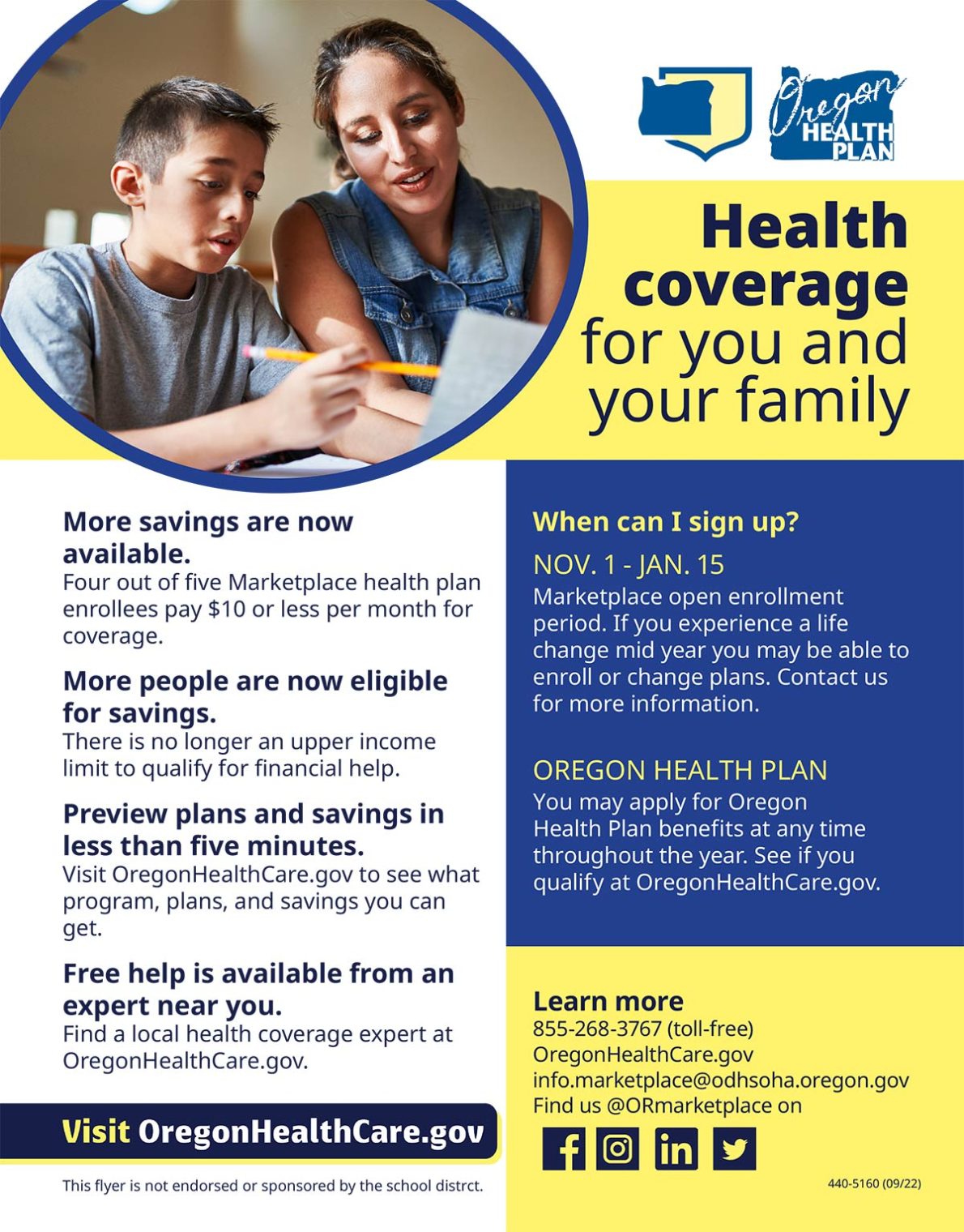 Oregon Health Plan: Health Coverage For You and Your Family
