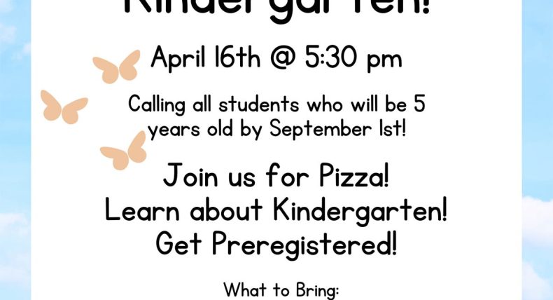 Spring Into Kindergarten (April 16, 2024)