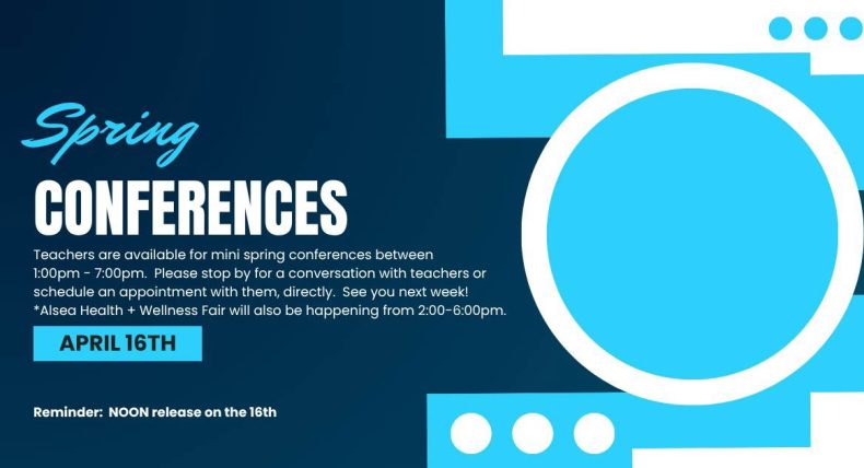 Spring Conferences – April 16, 2026